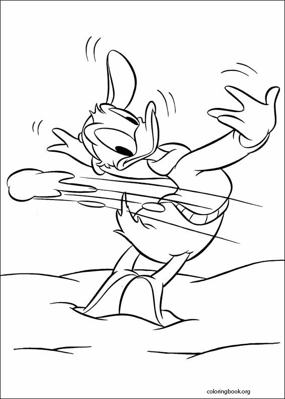 Donald Duck coloring page (021)