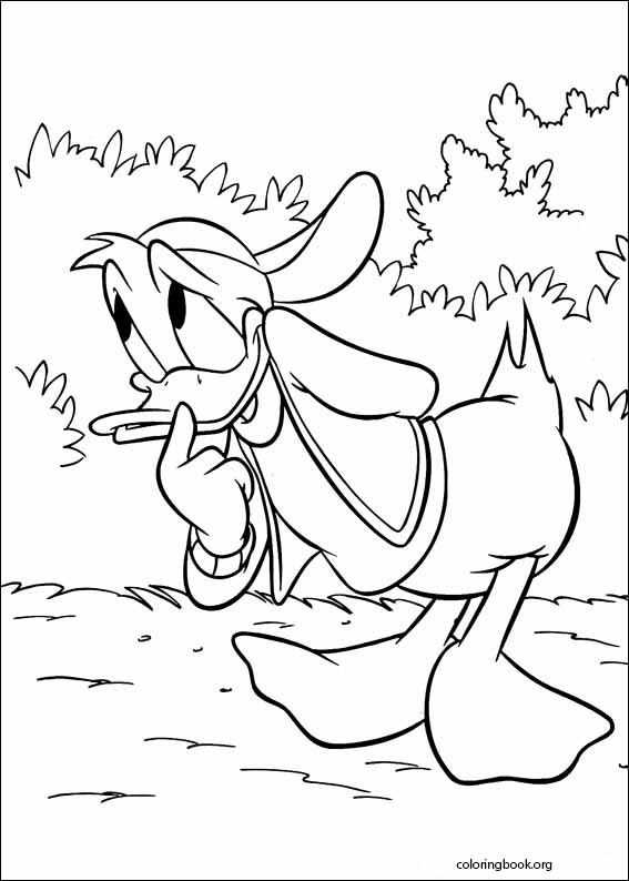 Donald Duck coloring page (022)
