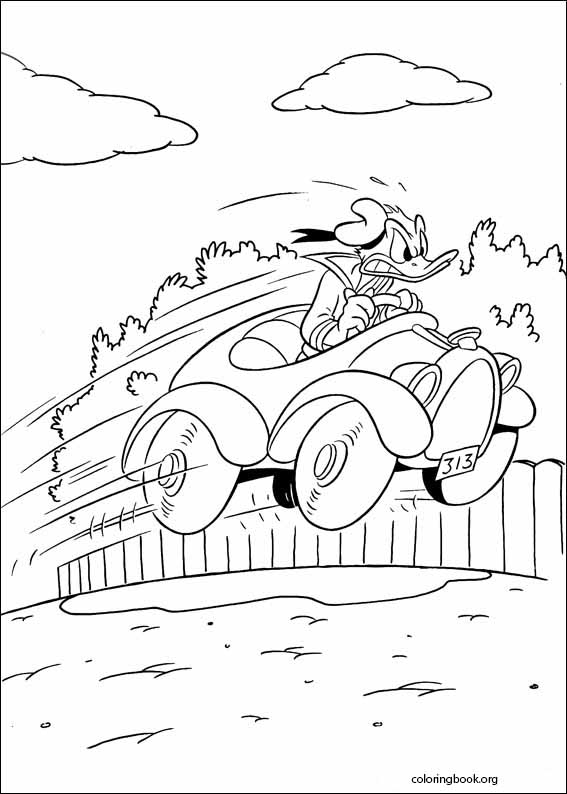 Donald Duck coloring page (024)