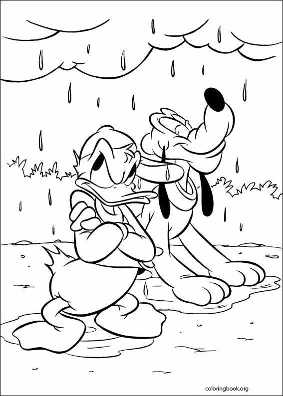Donald Duck coloring page (027)