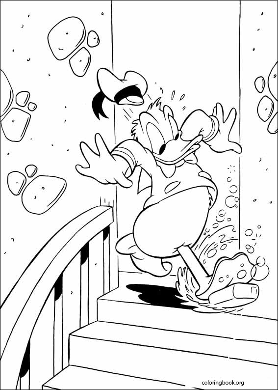 Donald Duck coloring page (028)