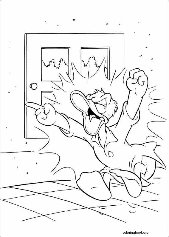 Donald Duck coloring page (029)