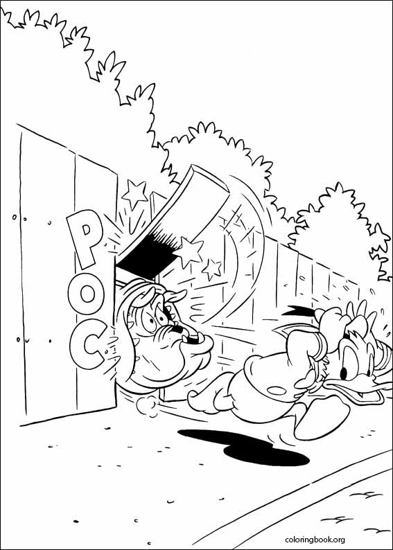 Donald Duck coloring page (030)