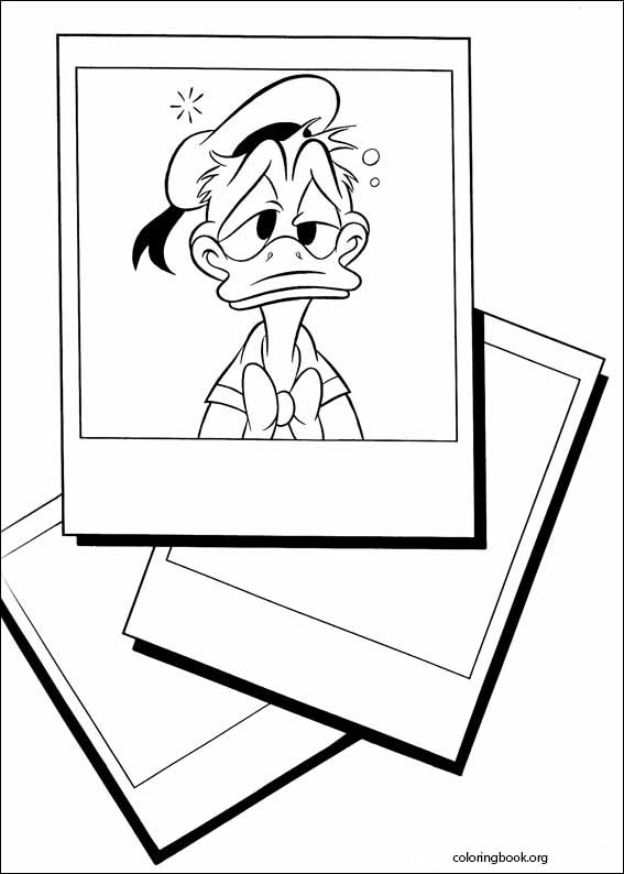 Donald Duck coloring page (031)