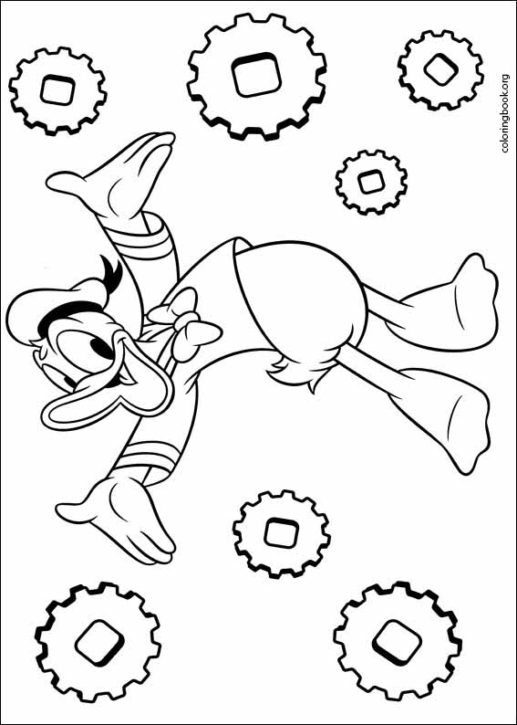 Donald Duck coloring page (033)