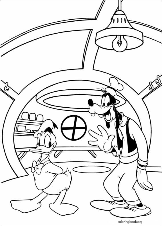 Donald Duck coloring page (035)