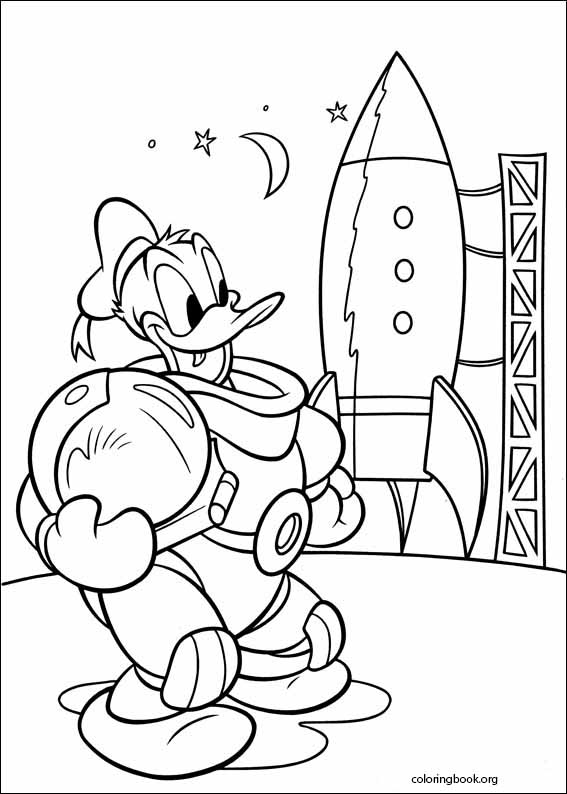 Donald Duck coloring page (037)