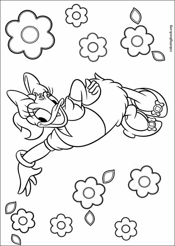Donald Duck coloring page (038)