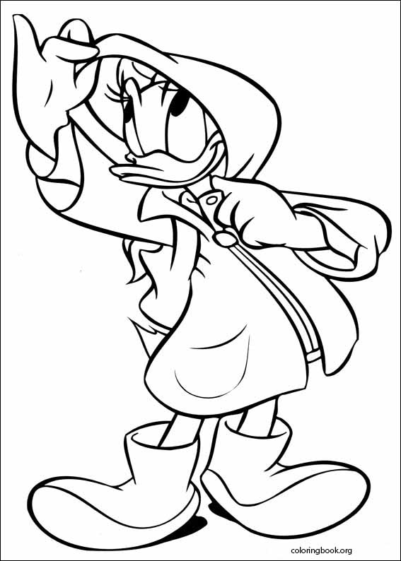 Donald Duck coloring page (040)