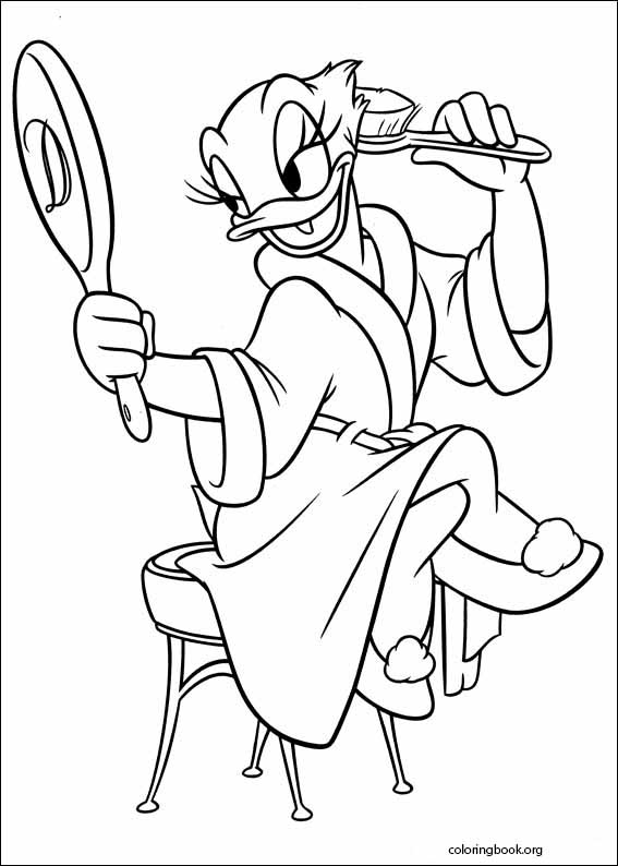 Donald Duck coloring page (042)