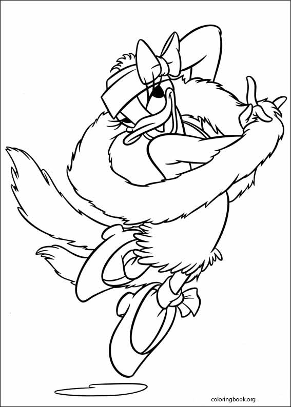 Donald Duck coloring page (044)