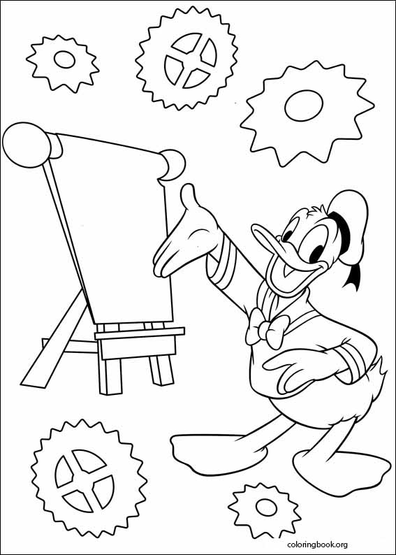 Donald Duck coloring page (047)