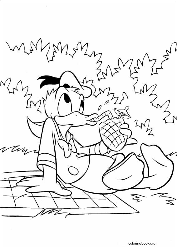 Donald Duck coloring page (052)