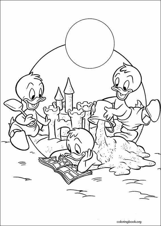 Donald Duck coloring page (055)