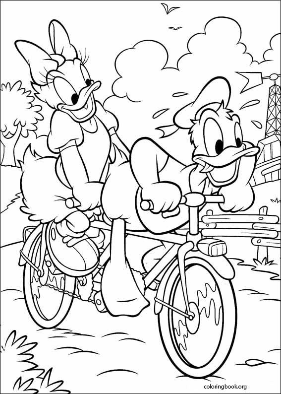 Donald Duck coloring page (063)