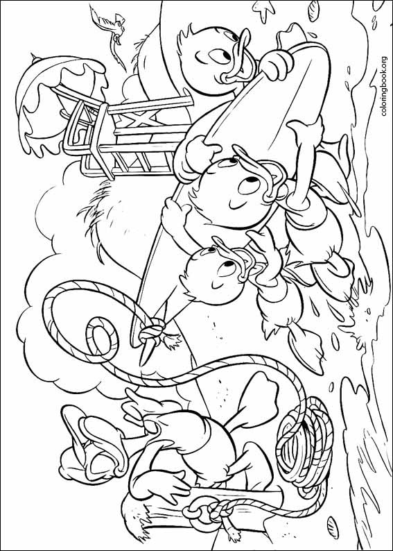 Donald Duck coloring page (064)