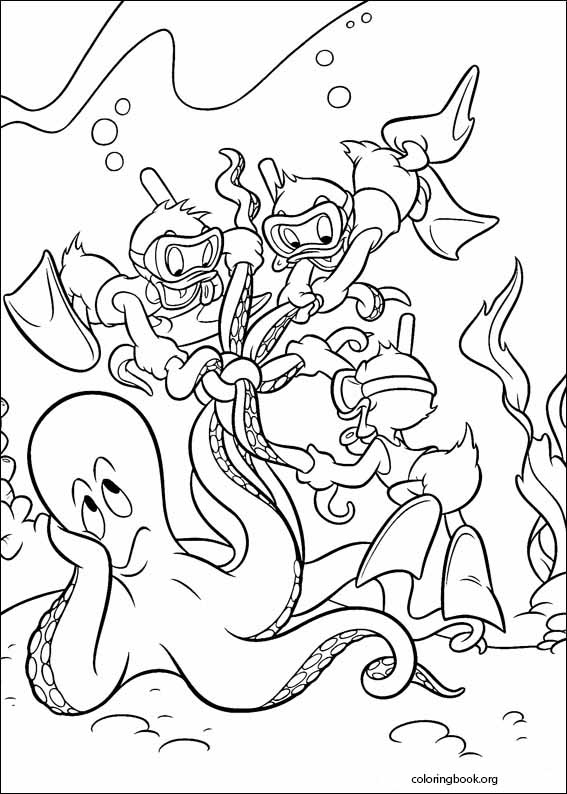 Donald Duck coloring page (065)