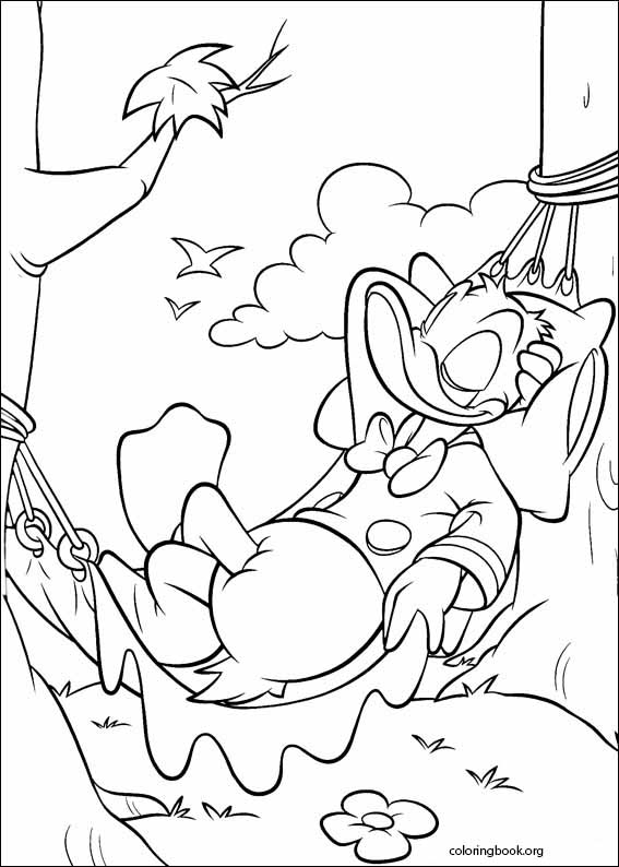 Donald Duck coloring page (066)