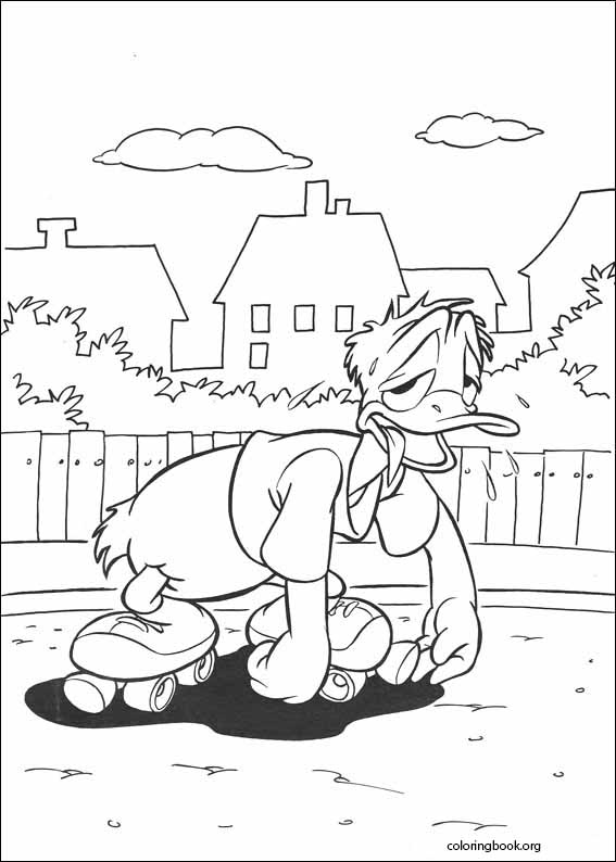 Donald Duck coloring page (081)