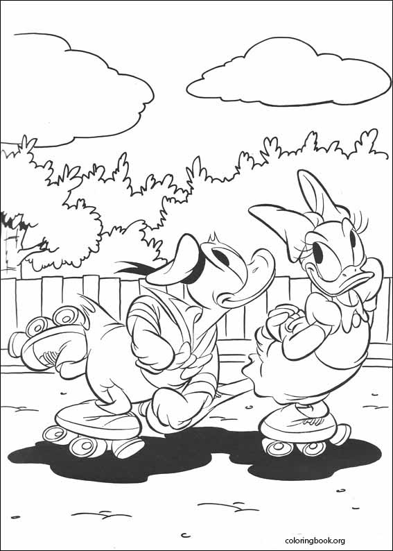 Donald Duck coloring page (082)
