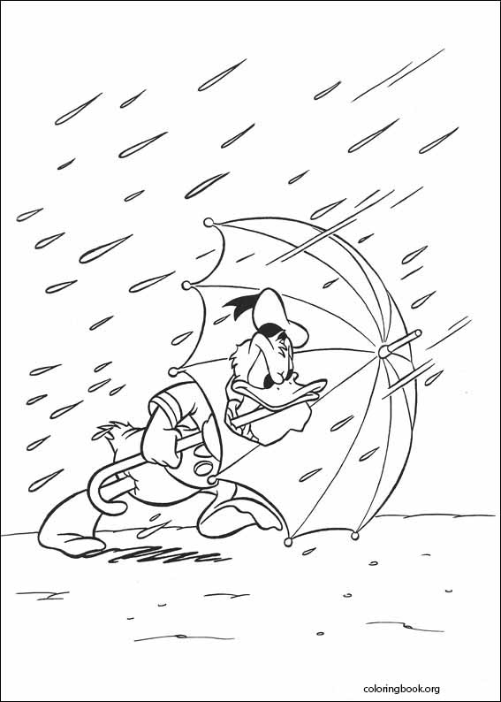 Donald Duck coloring page (084)