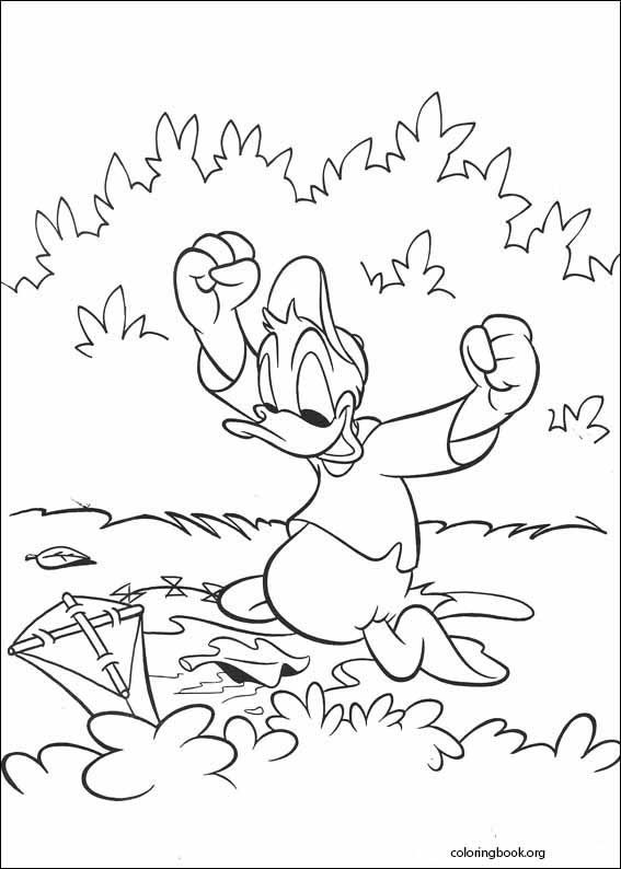 Donald Duck coloring page (085)