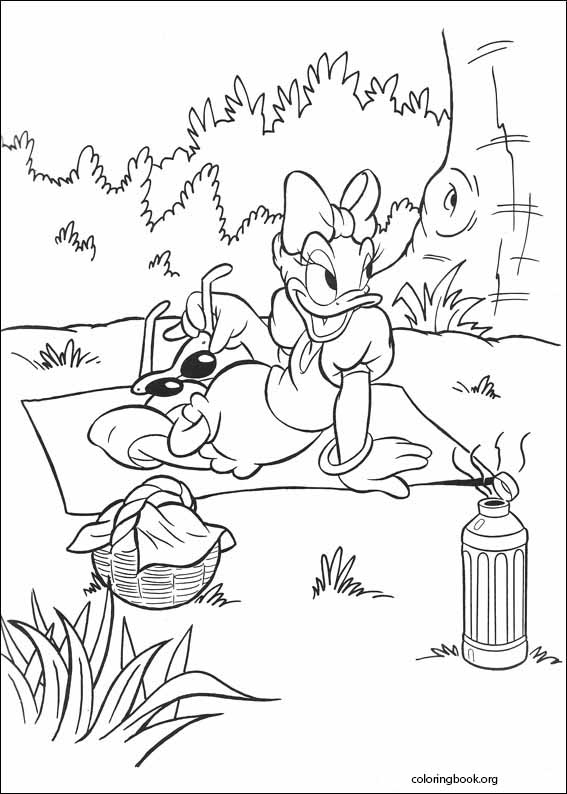 Donald Duck coloring page (086)