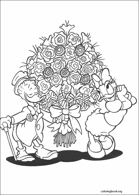 Donald Duck coloring page (088)