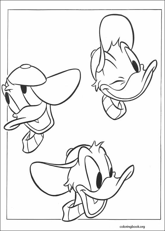Donald Duck coloring page (090)