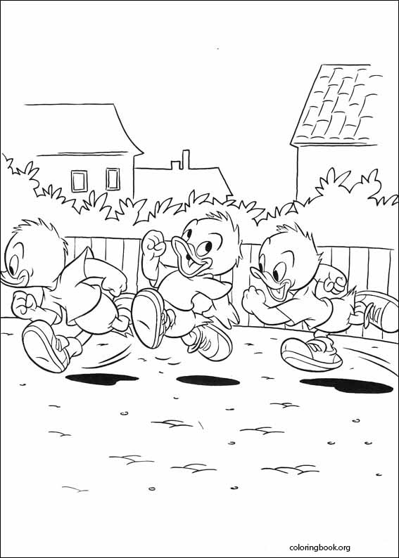 Donald Duck coloring page (091)