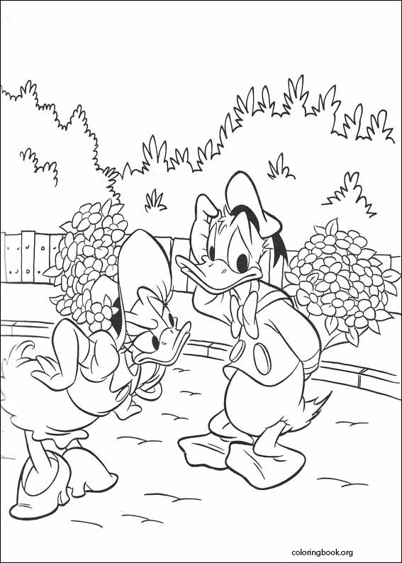 Donald Duck coloring page (092)