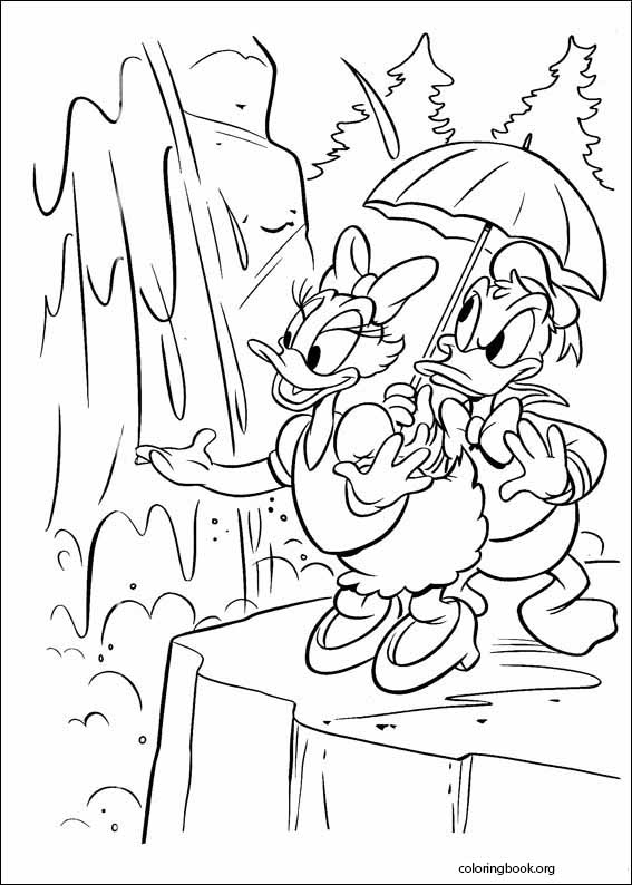 Donald Duck coloring page (093)
