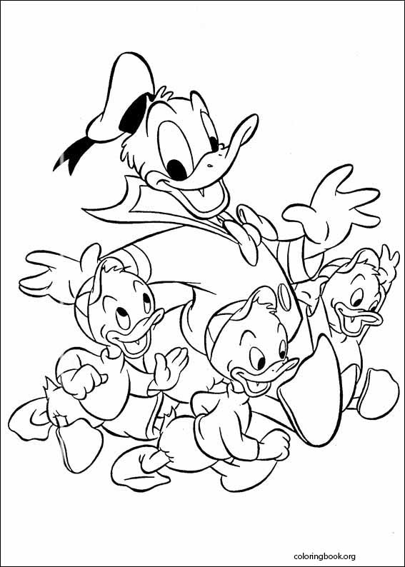 Donald Duck coloring page (095)