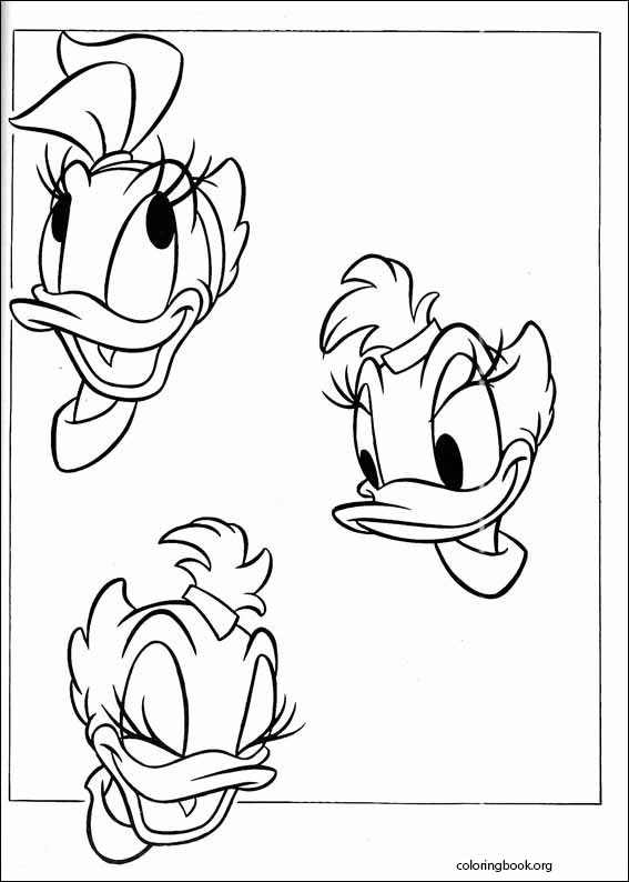 Donald Duck coloring page (096)