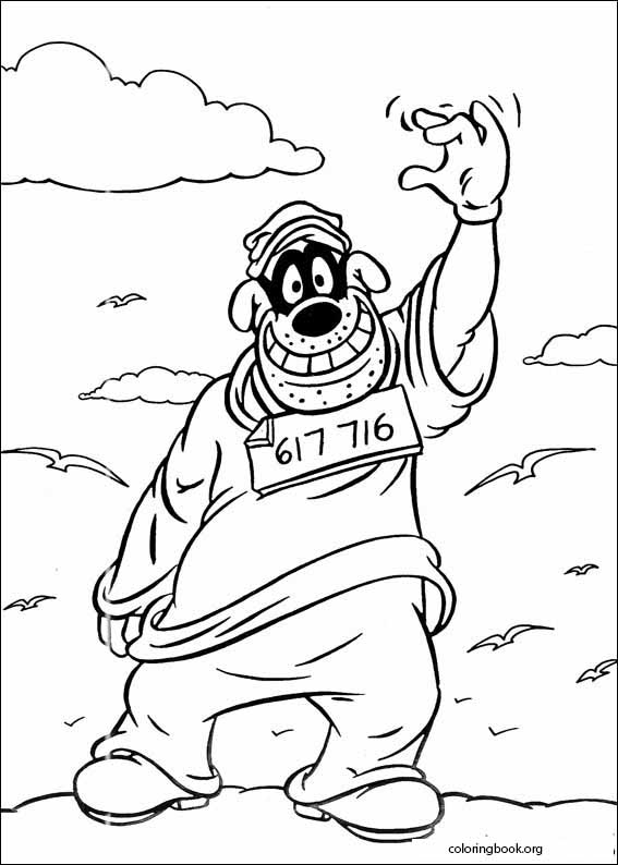 Donald Duck coloring page (101)