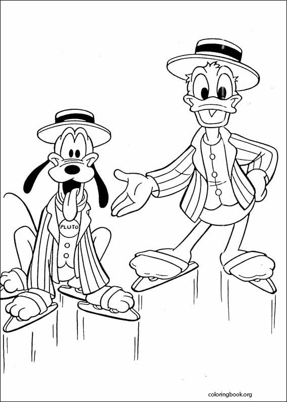 Donald Duck coloring page (102)