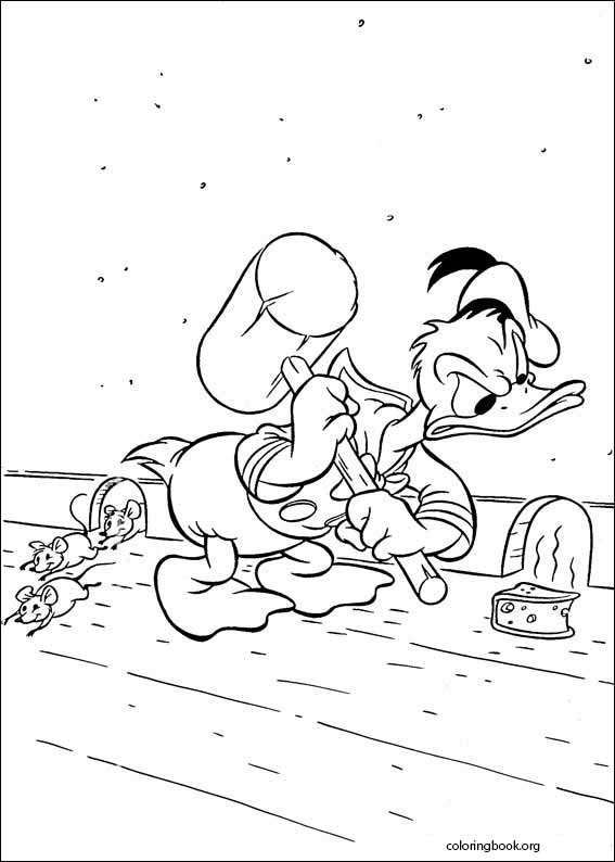 Donald Duck coloring page (103)