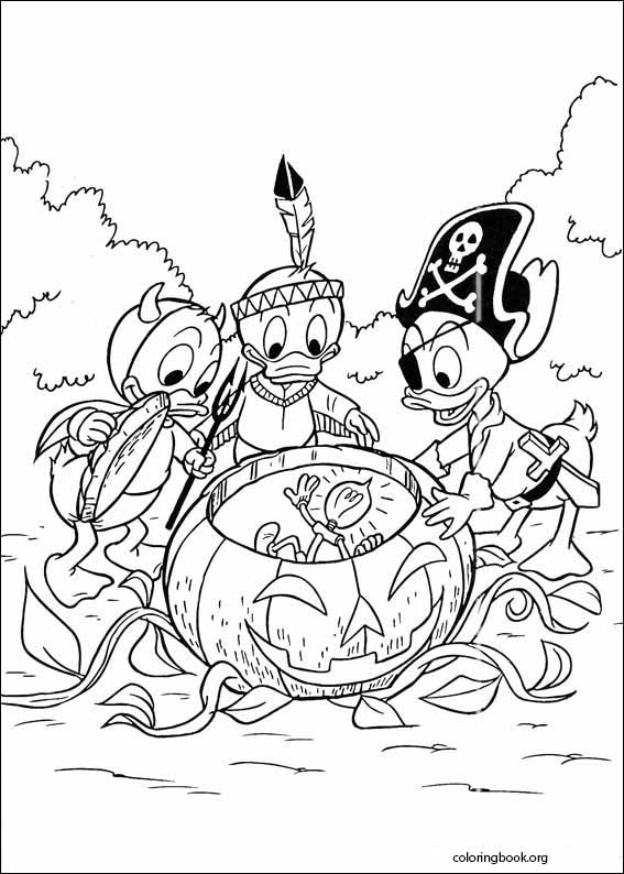 Donald Duck coloring page (105)