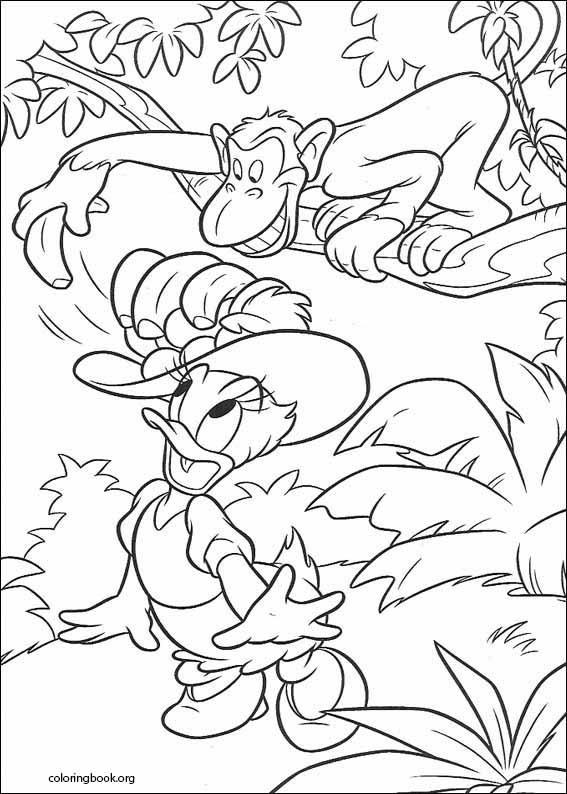 Donald Duck coloring page (107)