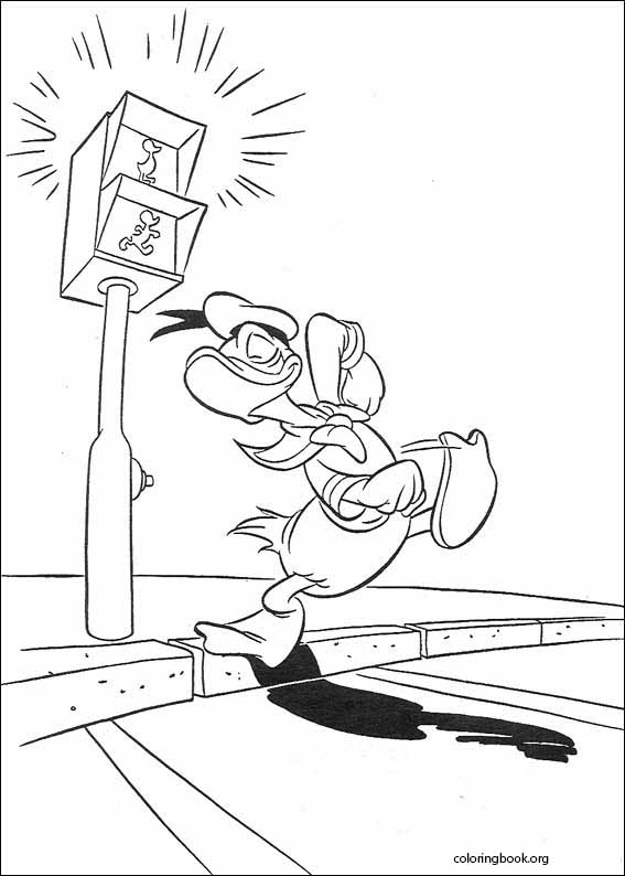 Donald Duck coloring page (109)