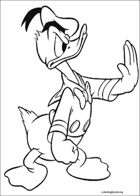Donald Duck coloring page (114)