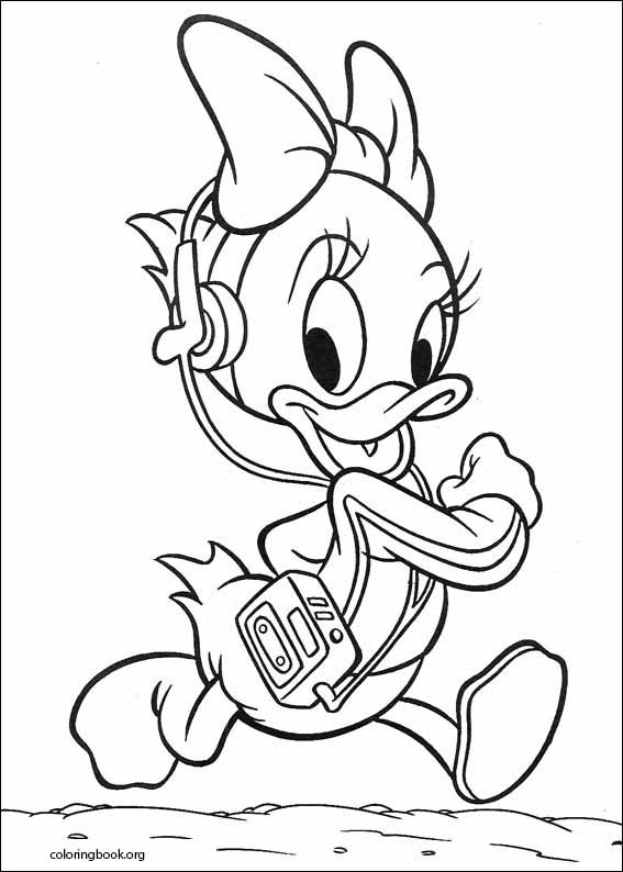 Donald Duck coloring page (116)