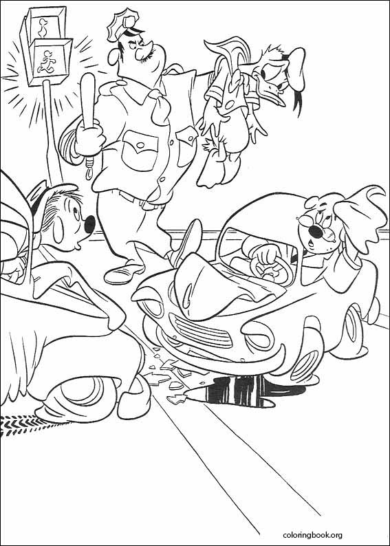 Donald Duck coloring page (118)