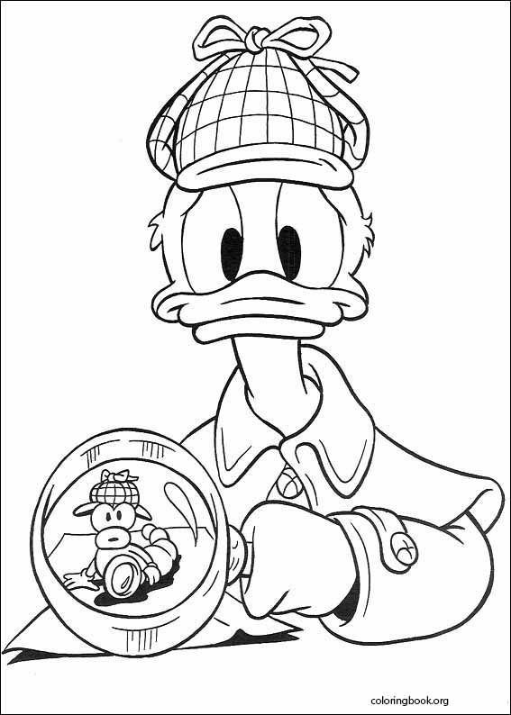 Donald Duck coloring page (119)