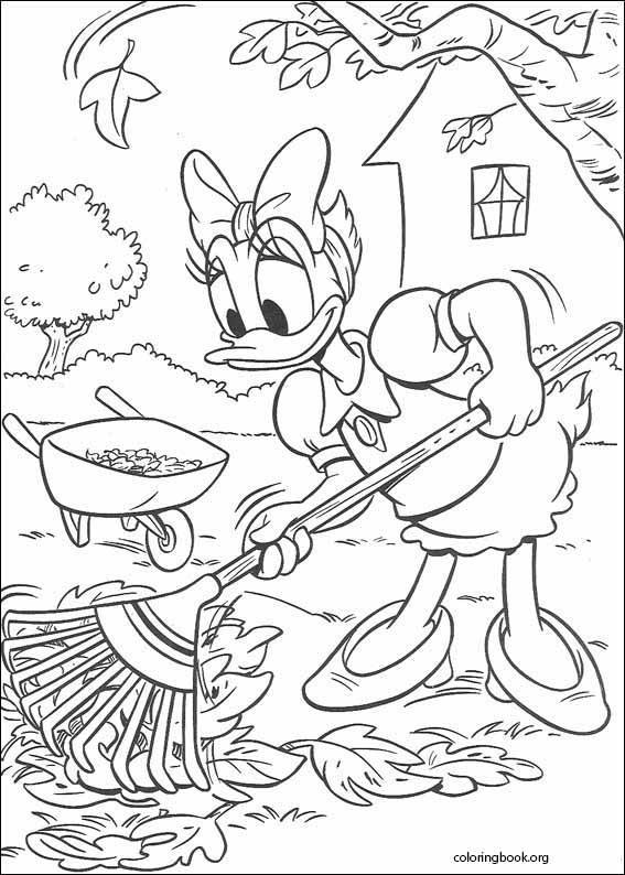 Donald Duck coloring page (125)