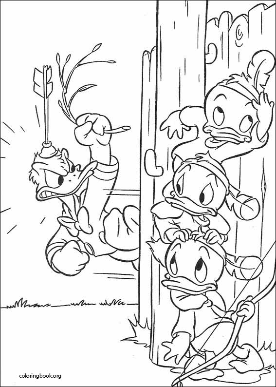Donald Duck coloring page (126)