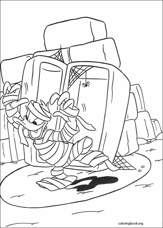 Donald Duck coloring page (127)