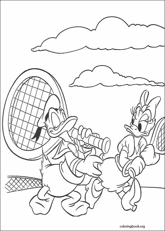 Donald Duck coloring page (128)