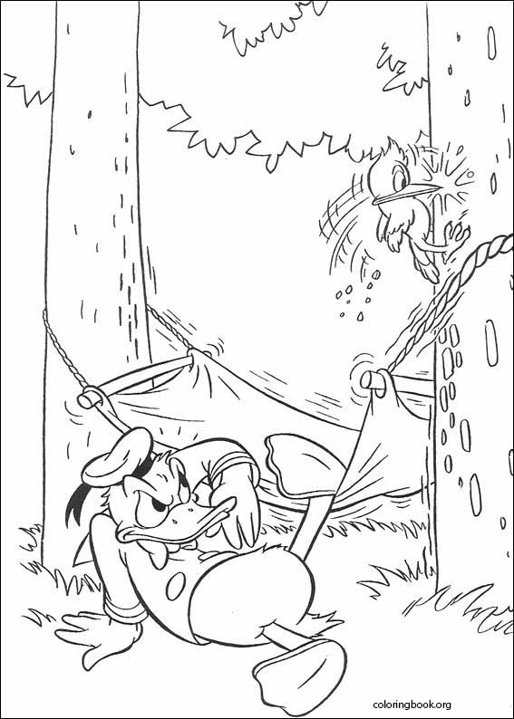 Donald Duck coloring page (130)