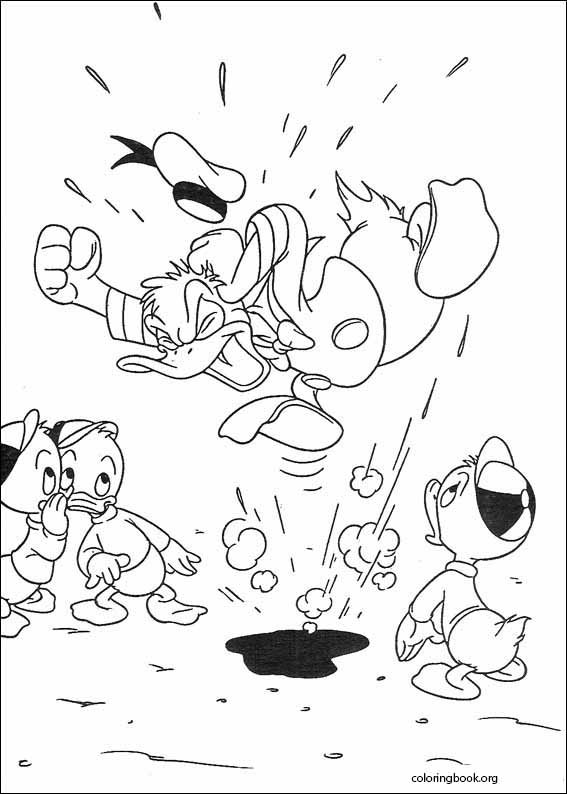 Donald Duck coloring page (131)
